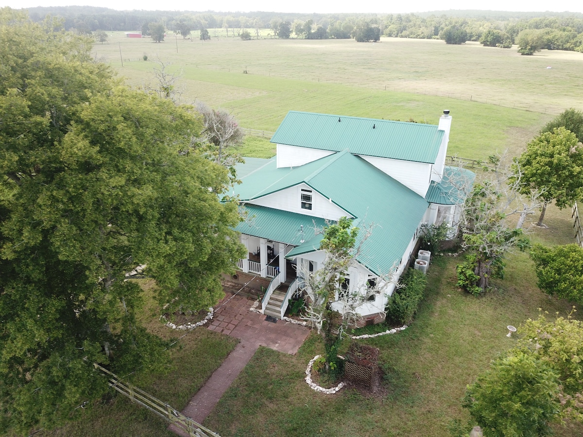 Wrap-around porch and outdoor seating